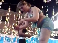 Sizzling Hawt Arab seductress is a skilled dancer.
